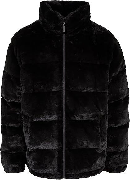 Perlanza Herren Fake Fur Jacke