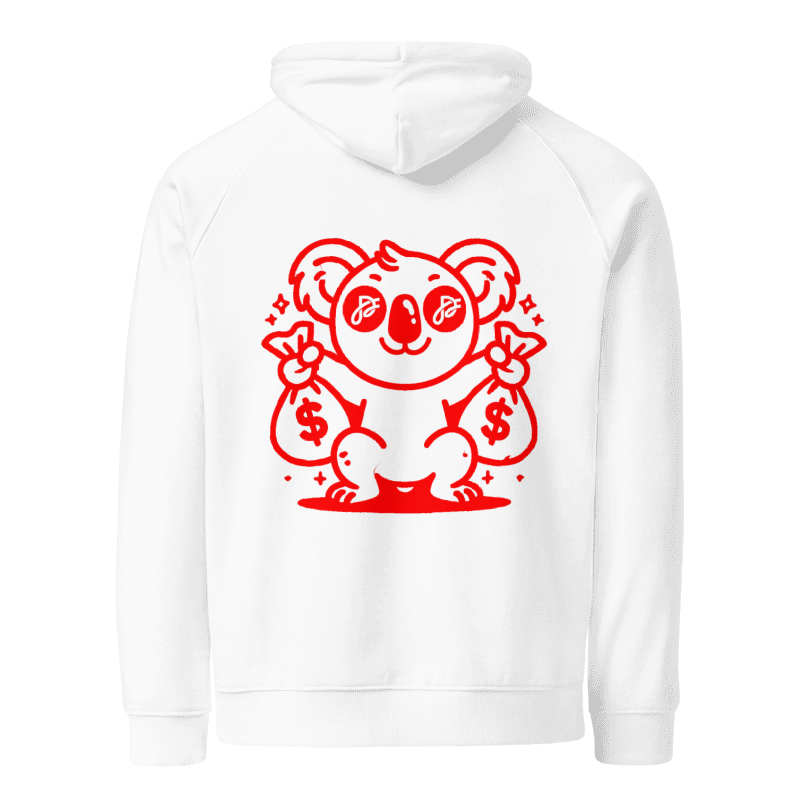 Perlanza Unisex Koala Kapuzenpullover