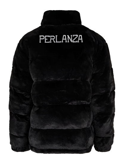 Perlanza Herren Fake Fur Jacke